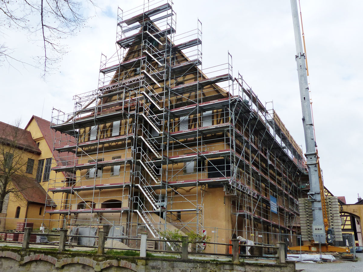 Haus B des Spitalhofs in Dinkelsbühl